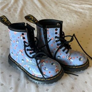 Dr. Martens Fungi and Floral Lace-Up Boots